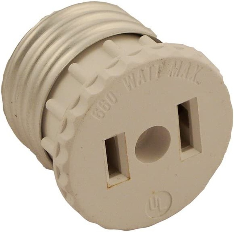 Leviton Socket to Outlet Adapter