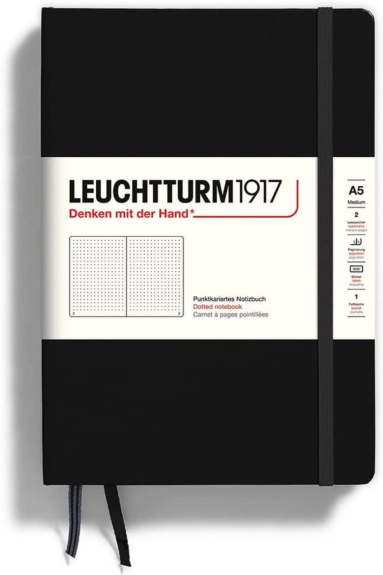 LEUCHTTURM1917 Medium A5 Dotted Hardcover Notebook