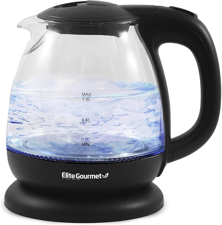 Elite Gourmet Glass Kettle