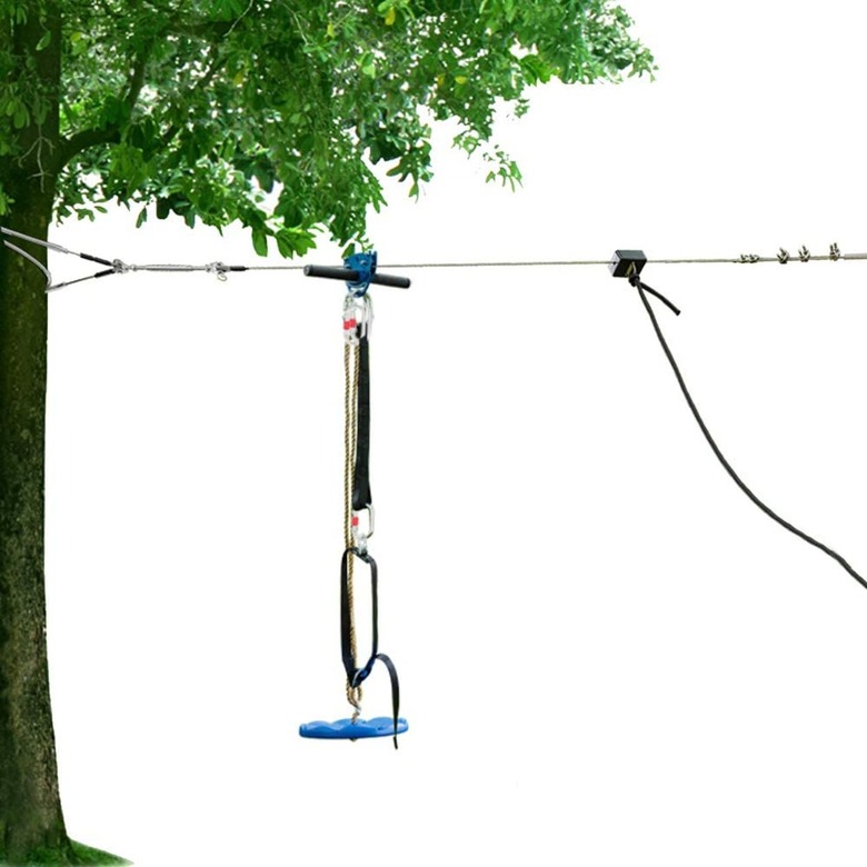 JOYMOR Zipline Kit for Backyard