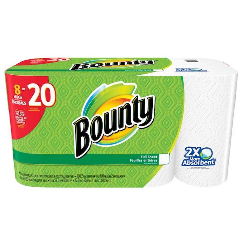 Bounty Paper Towels (8 Huge Rolls)