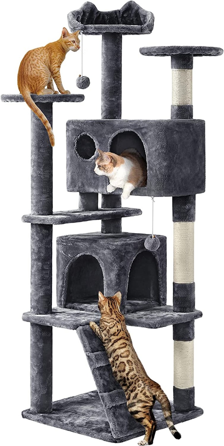 Yaheetech 61" Cat Tree Tower