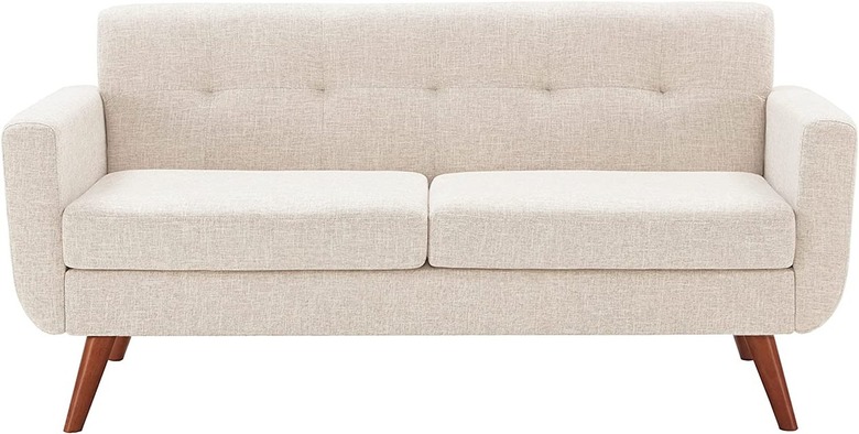 Tbfit 65" Midcentury Loveseat Sofa