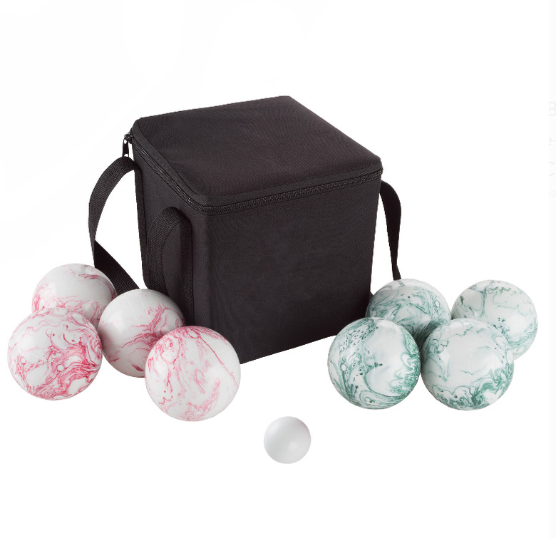 Marble Bocce Ball Set