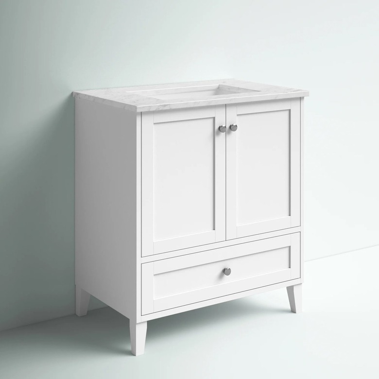 Mercury Row Aleta 30" Free-Standing Single Bathroom Vanity