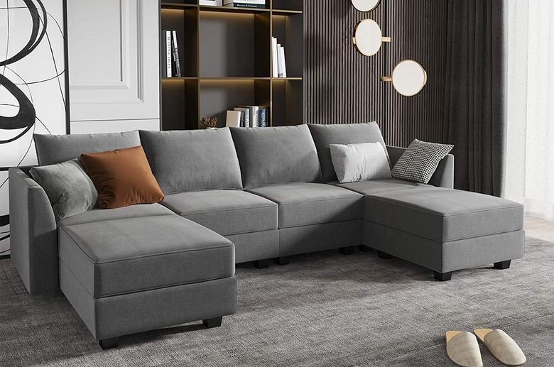 Honbay Convertible Modular Sectional Sofa