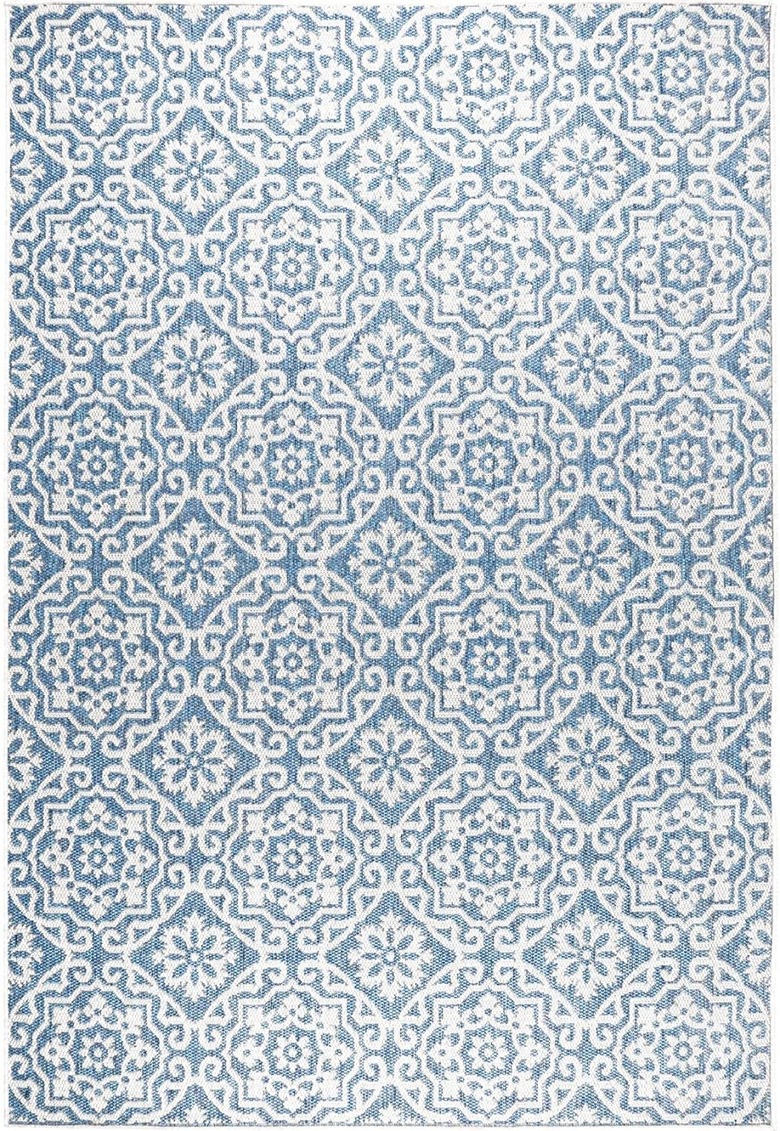 Nicole Miller New York Patio Country Danica Transitional Geometric Indoor/Outdoor Area Rug