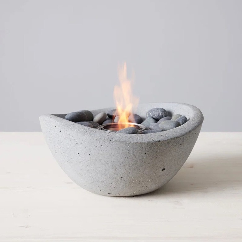 TerraFlame Wave Table Top Fire Bowl 