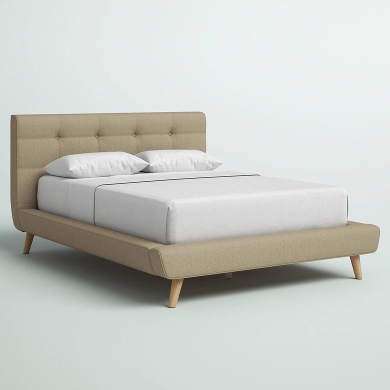 Mercury Row Silvey Upholstered Bed (Queen)