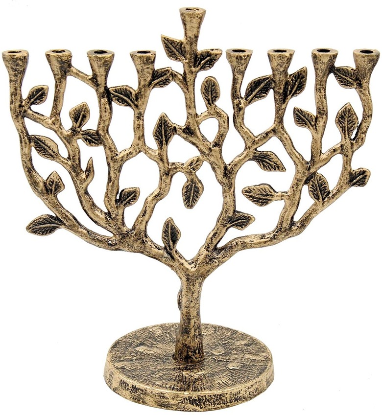 The Dreidel Company Tree of Life Menorah