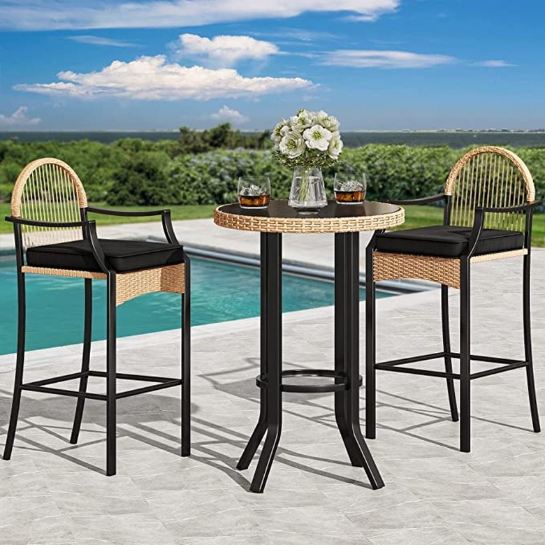 Yitahome 3-Piece Patio Bar Table Set