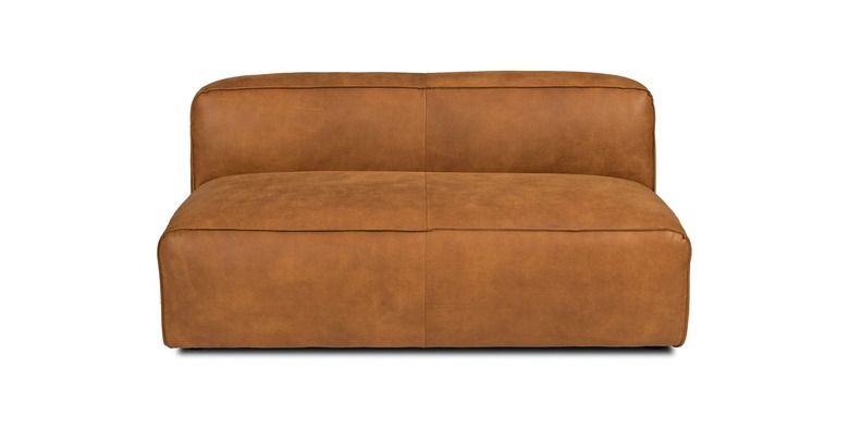 Article Cigar Rawhide Tan Loveseat