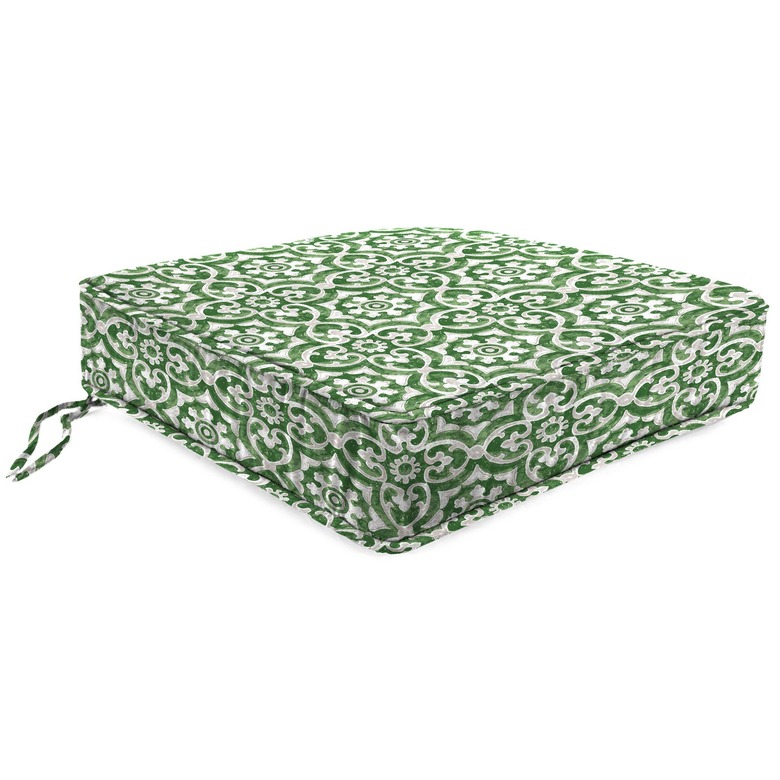 Jordan Manufacturing Outdoor Boxed Edge Floor Cushion