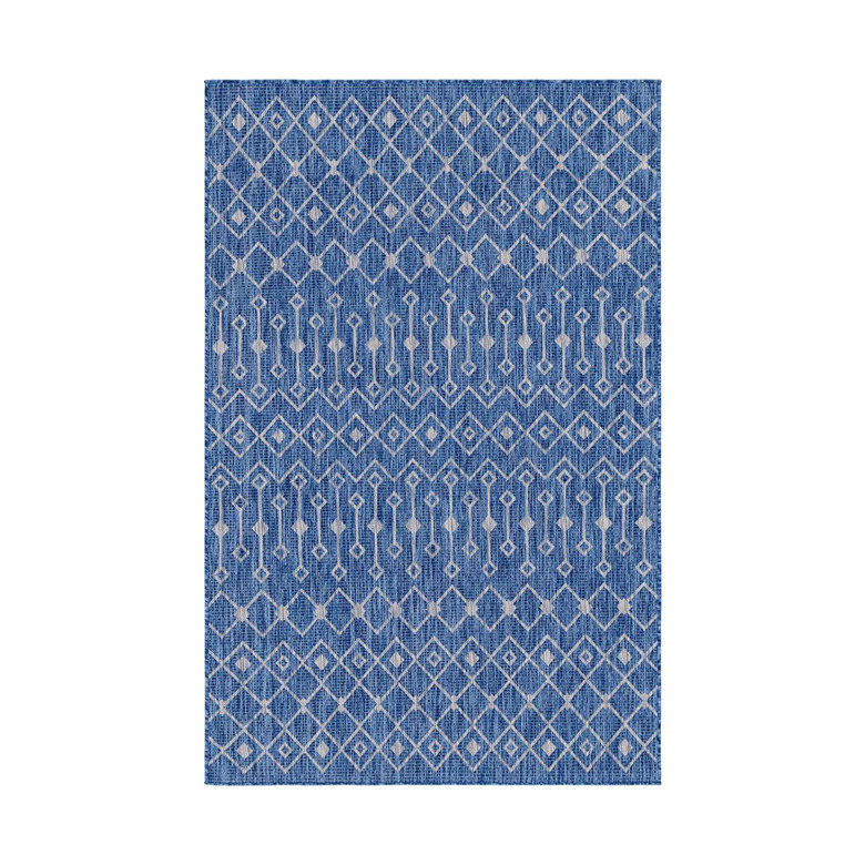 Unique Loom Outdoor Tribal Trellis Rug