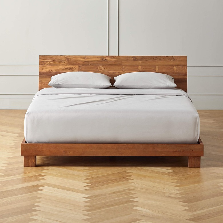 CB2 Dondra Teak Bed (Queen)