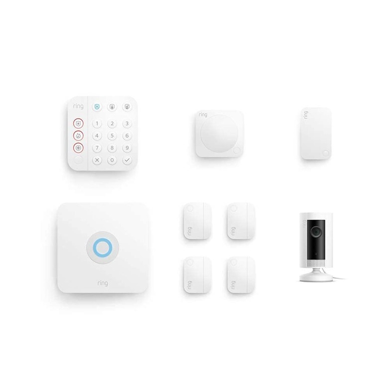 Ring Alarm 8-Piece Kit with Ring Indoor Cam