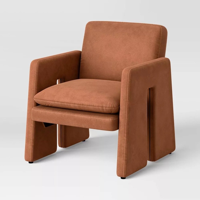 Threshold Safflower Sculptural Anywhere Chair