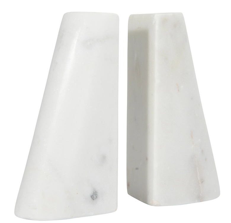 Everly Quinn Marble Bookends (set of 2)