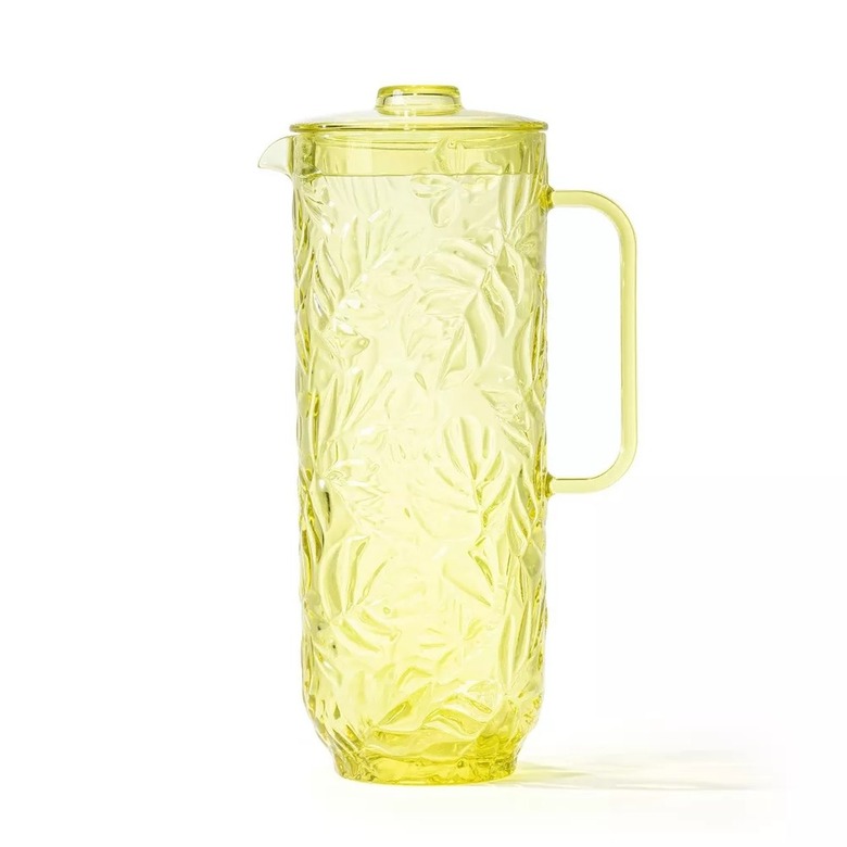 Acrylic Pitcher Yellow