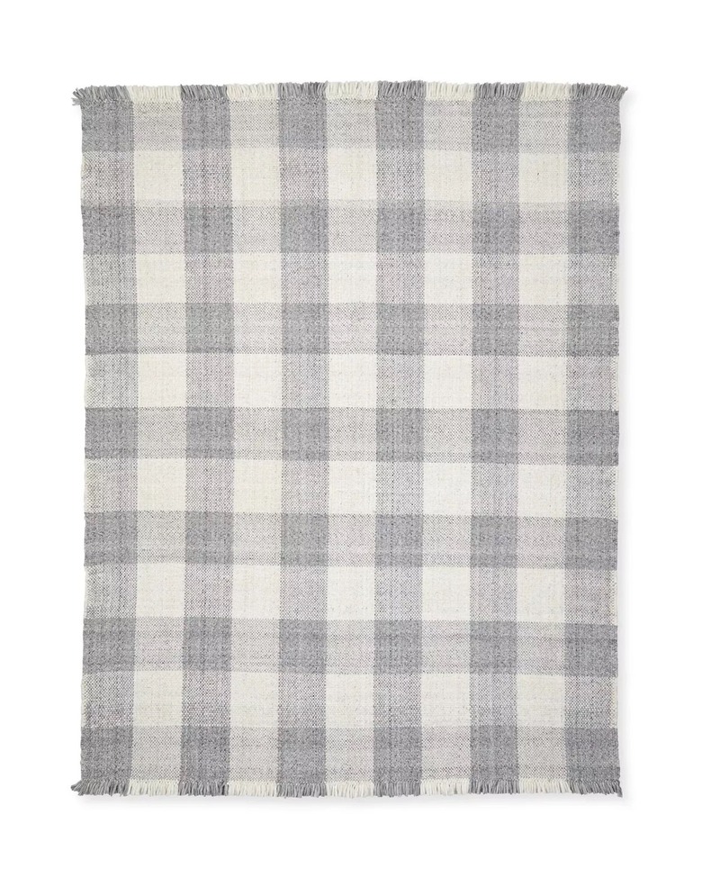 Serena & Lily Gingham Rug (8