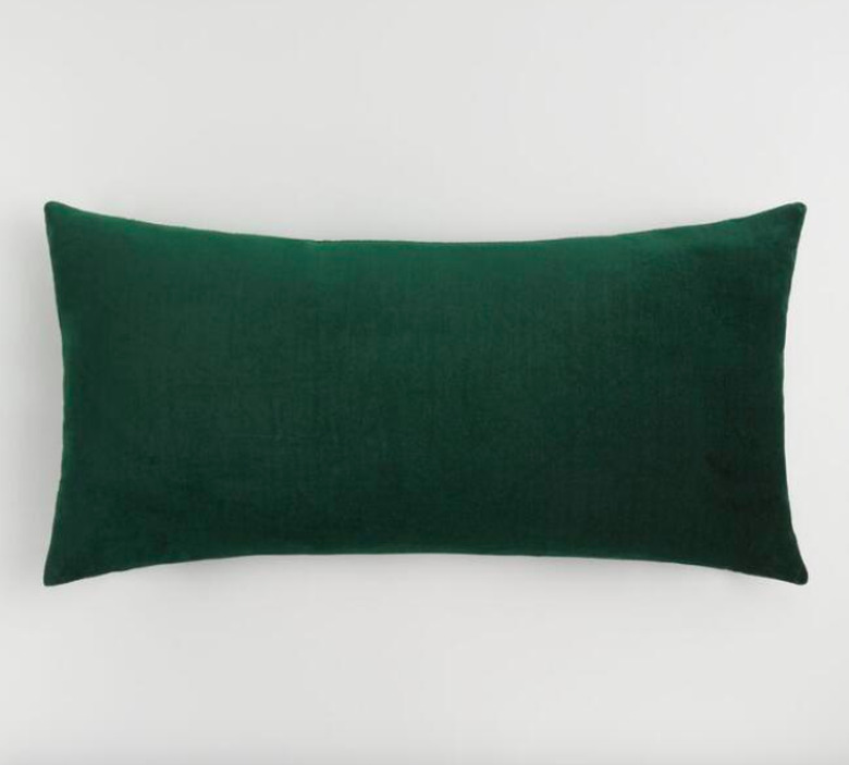 Velvet Lumbar Pillow