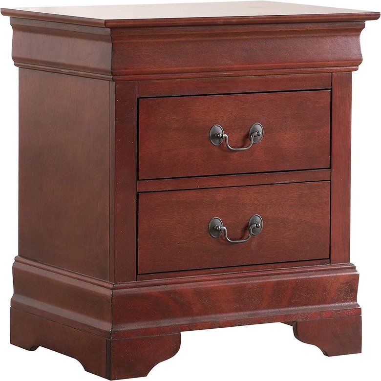 Glory Furniture Louis Phillipe Nightstand