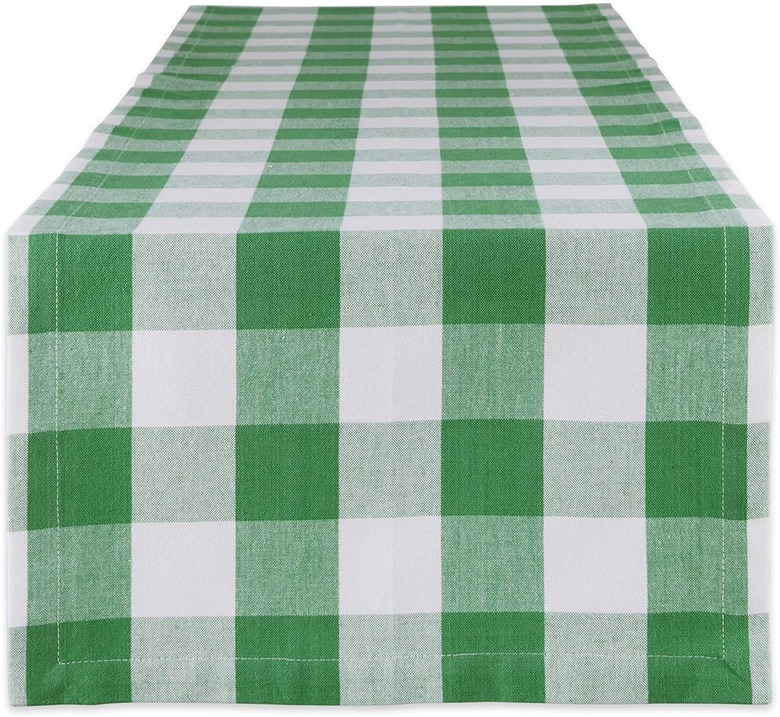 DII Buffalo Check Farmhouse Table Runner