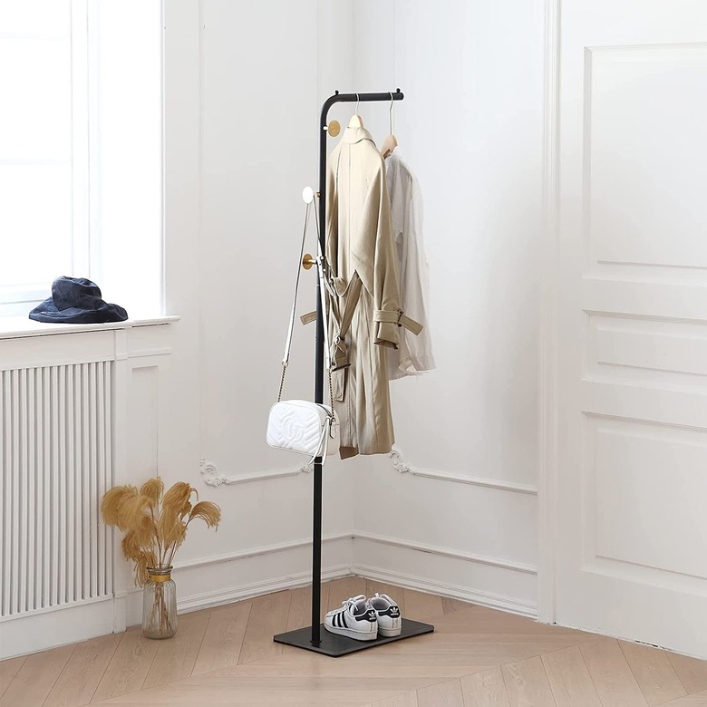 Emiah Freestanding Metal Coat Rack