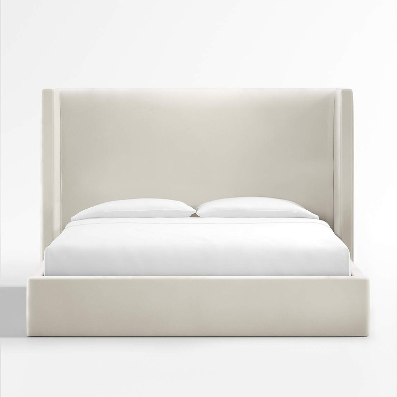 Arden Beige Upholstered King Bed