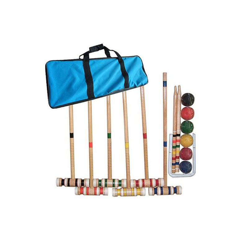 Croquet Set Fun Vintage Lawn Recreation Game