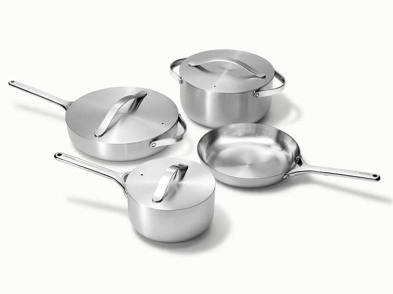 Caraway Stainless Steel Cookware Set