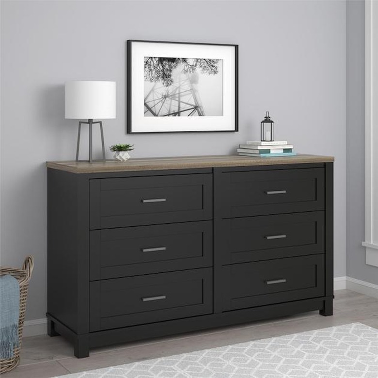 Ameriwood Home Carver 6 Drawer Dresser