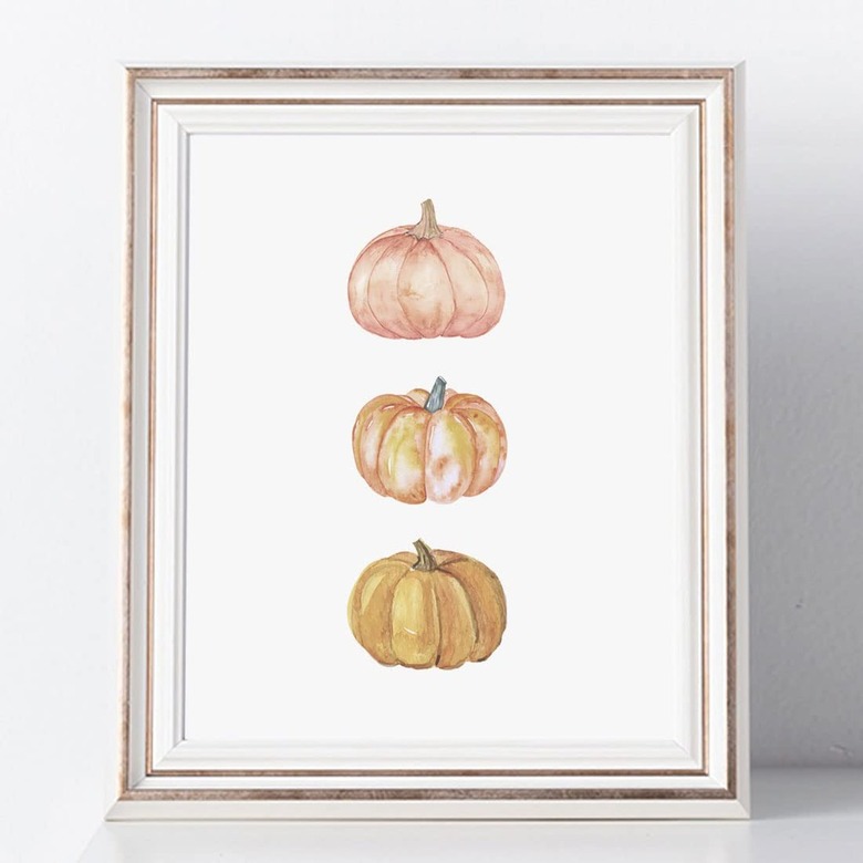 LYUARO Pumpkin Print