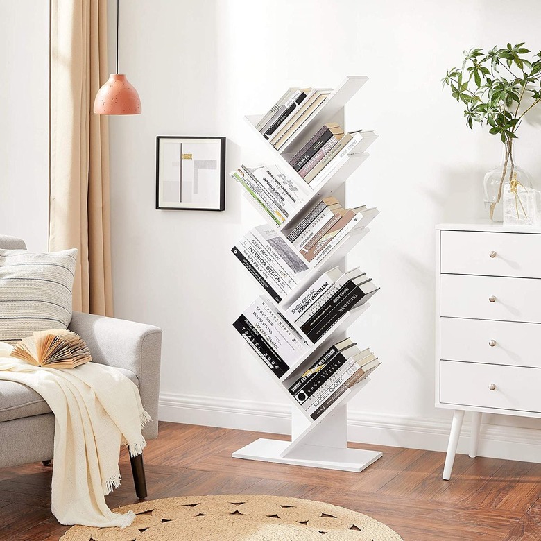 Vasagle 8-Tier Wooden Tree Bookshelf