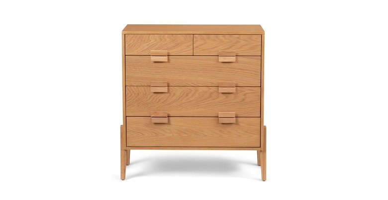 Article Vireo Oak 5-Drawer Dresser