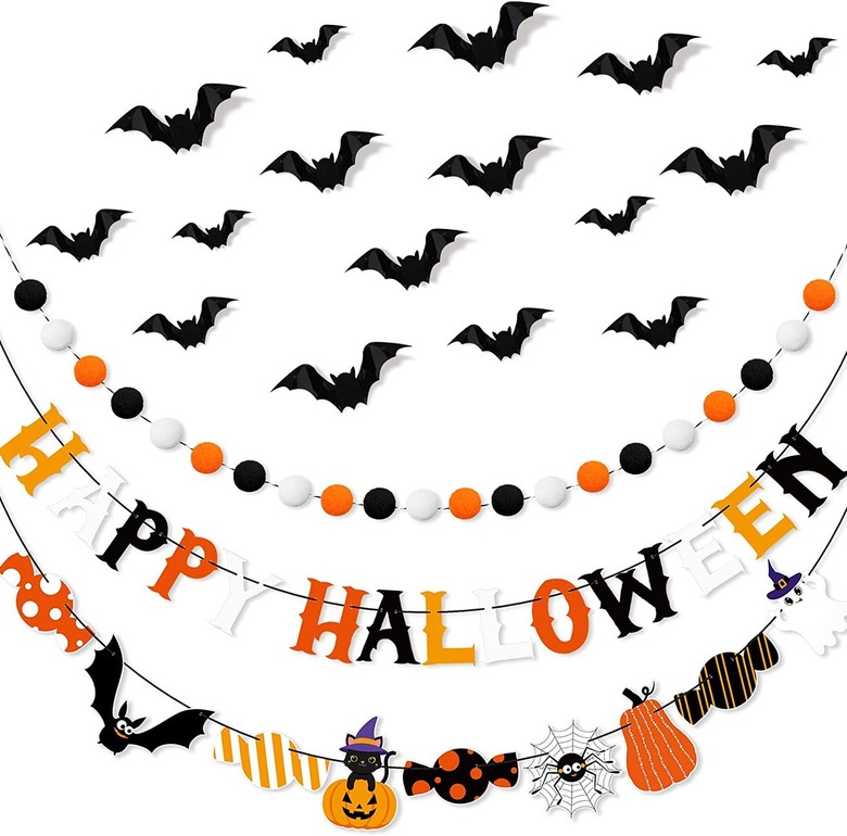 Hotop Halloween Garland Set