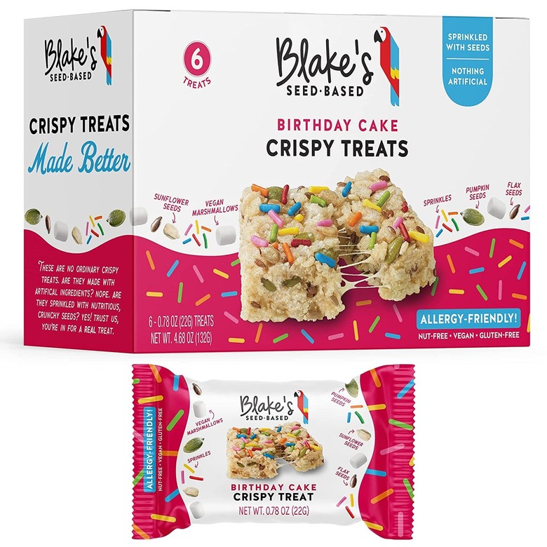 Blake's Seed-Based Birthday Cake Crispy Treats (6 count)