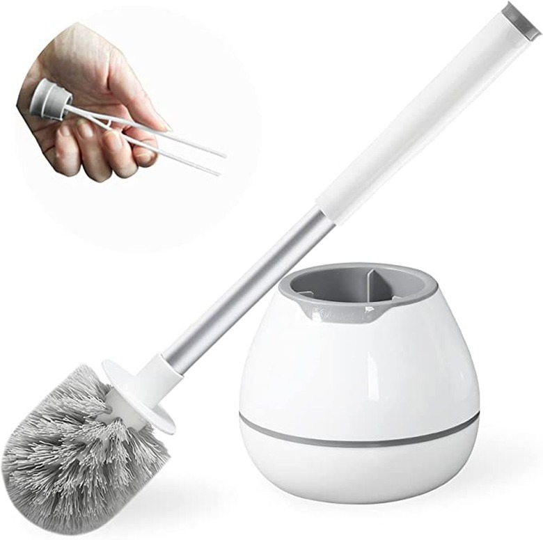 BOOMJOY Toilet Bowl Brush and Holder