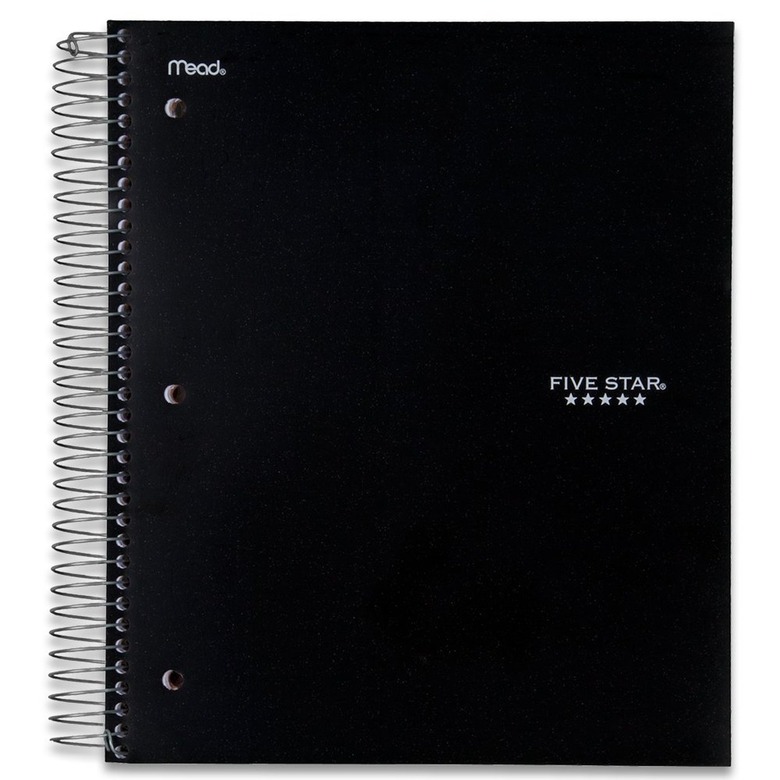 Five Star Spiral Notebook