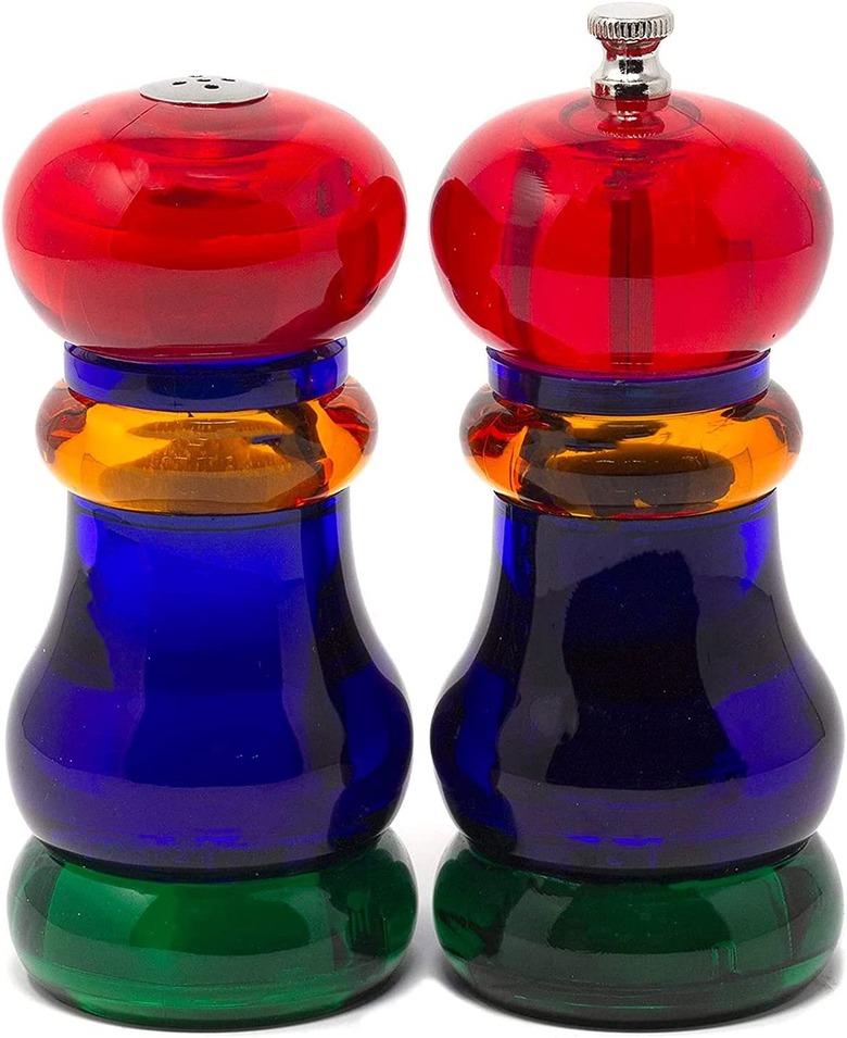 Olde Thompson Sunset Fiesta Salt Shaker & Pepper Mill Set