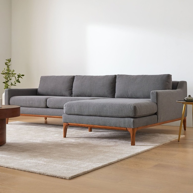 West Elm Parker 2-Piece Right Chaise Sectional