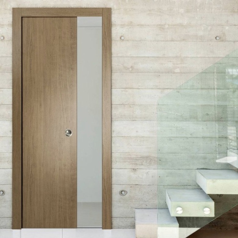 Sartodoors Sliding Planum Smoky Walnut Pocket Door