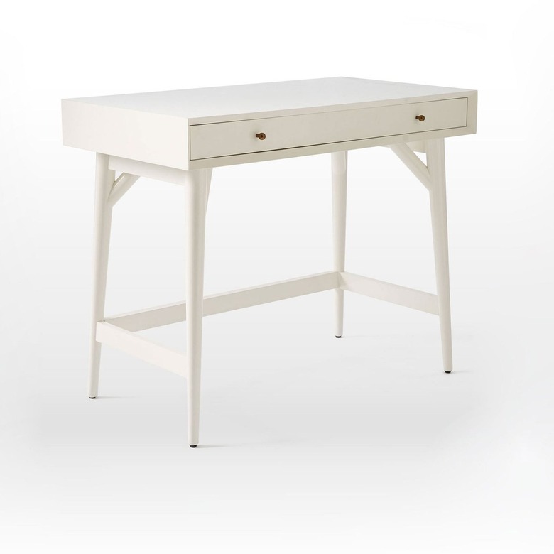 West Elm Midcentury Mini Desk in White