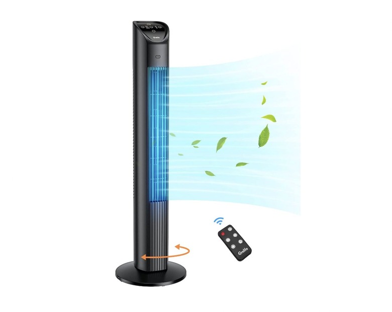 Grelife Bladeless Tower Fan with Remote