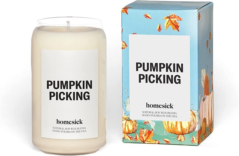 Homesick Premium Pumpkin Picking Scented Candle