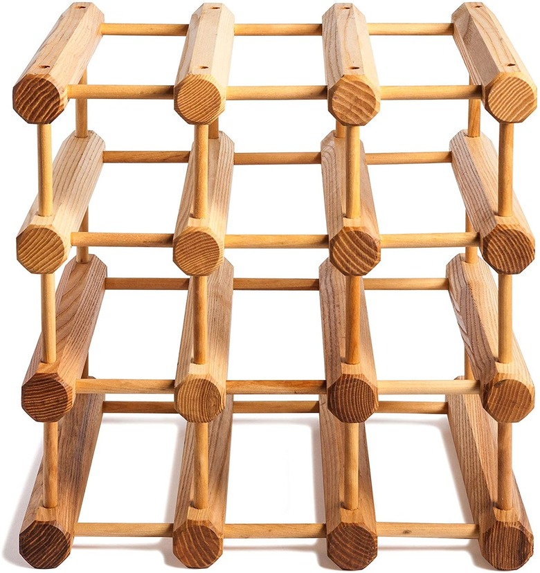 J.K. Adams Wood Stackable Modular Wine Rack