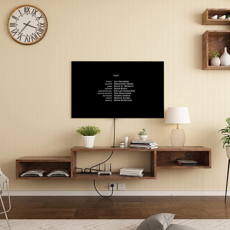 Doubuy Floating TV Stand Wall