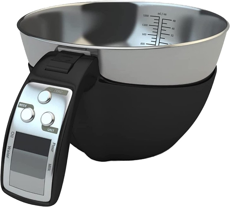 Fradel Digital Kitchen Food Scale With Bowl