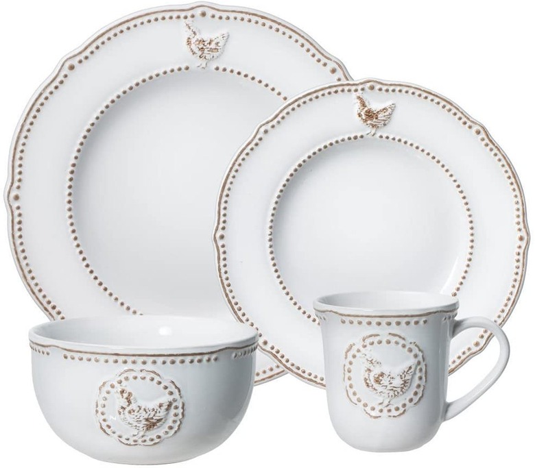 Pfaltzgraff 16-Piece Farmhouse Dinnerware Set