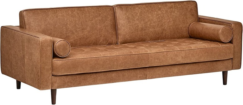 Rivet Aiden 86.6-Inch Midcentury Modern Sofa Couch